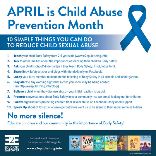 APRIL is Child Abuse Prevention Month