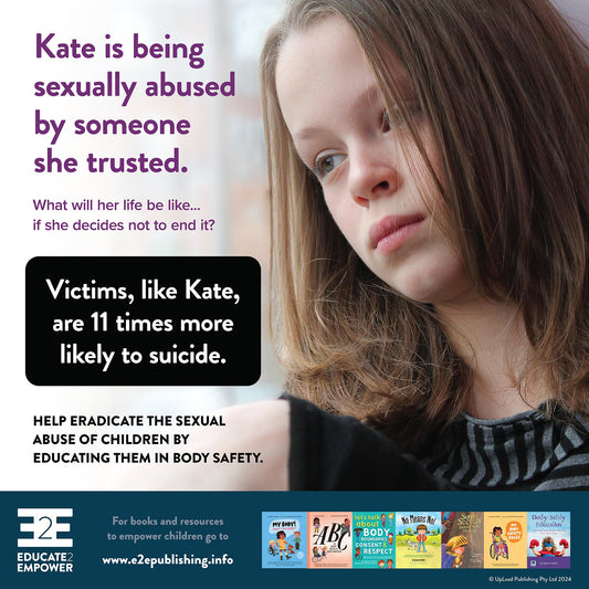 Kate is being sexually abused by someone she trusted.