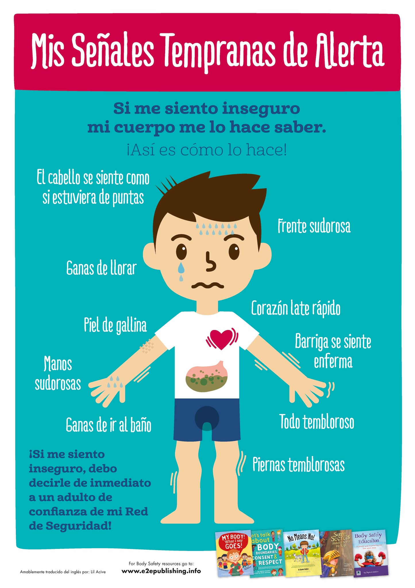 My Early Warning Signs - FREE POSTER