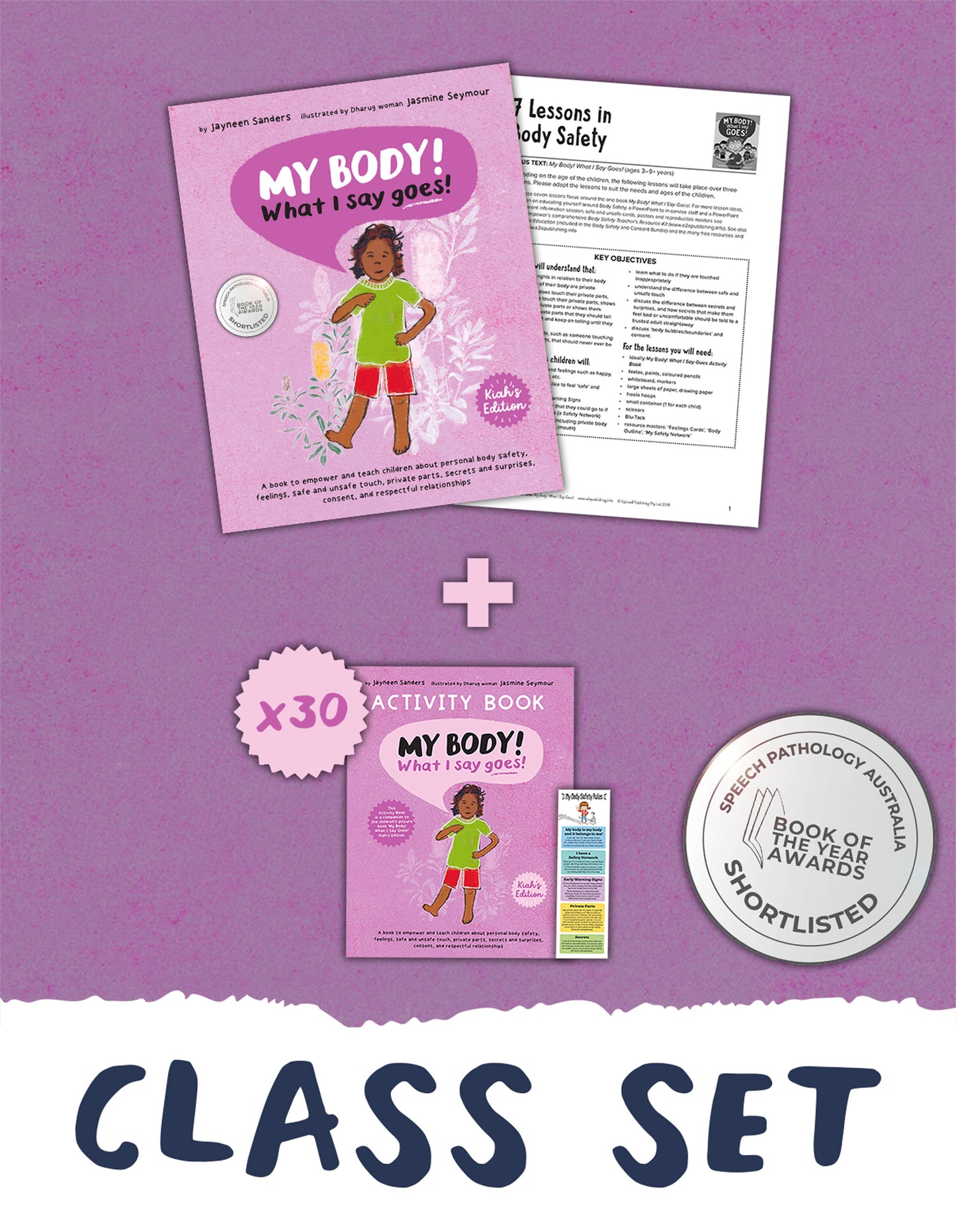 My Body! What I Say Goes! Kiah's Edition -- Class Set