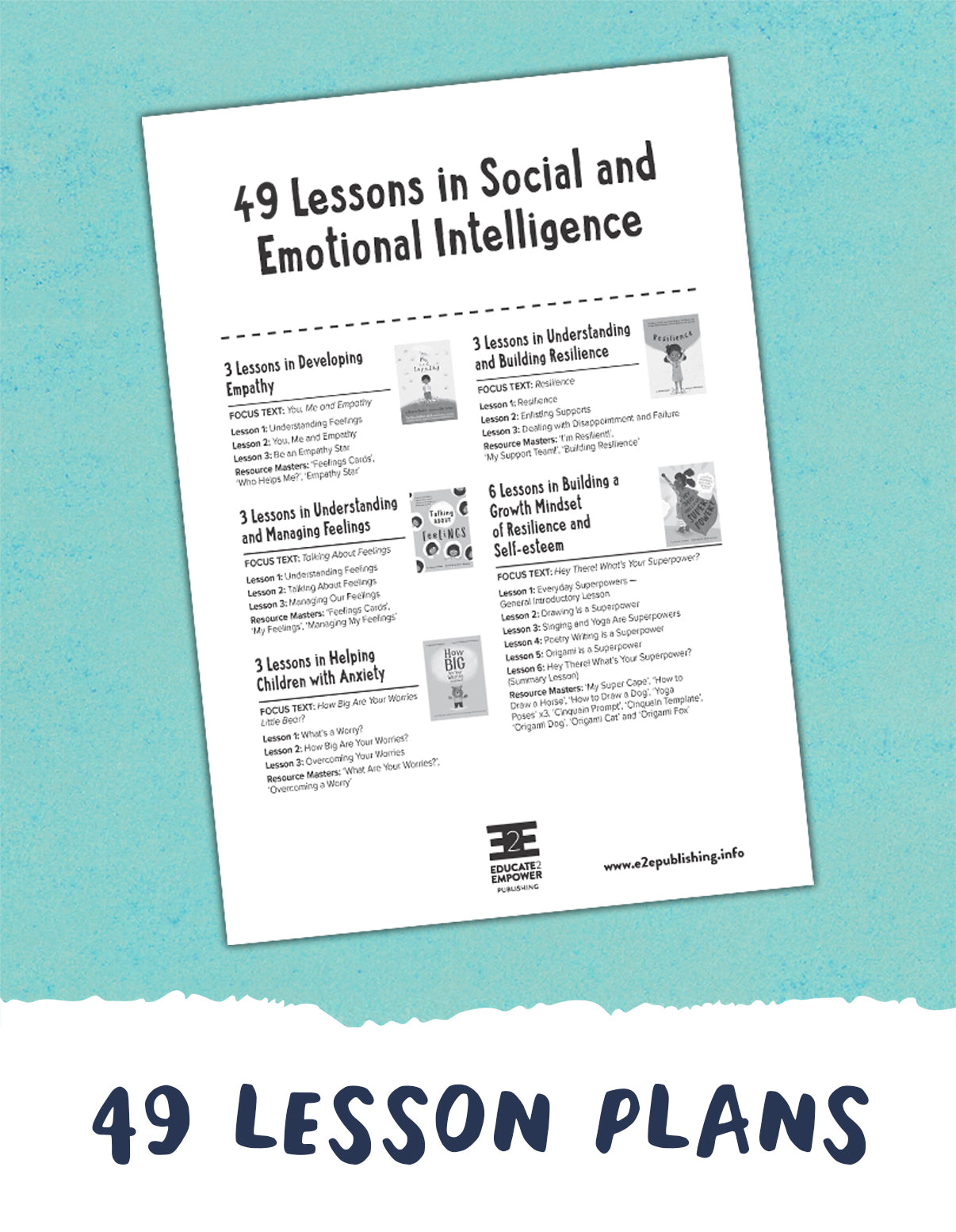 Social and Emotional Intelligence VALUE BUNDLE Lesson Plans