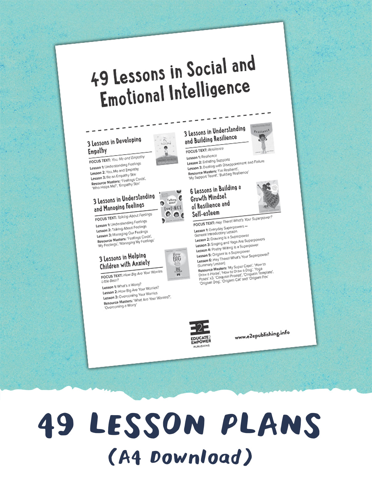 Social and Emotional Intelligence VALUE BUNDLE Lesson Plans
