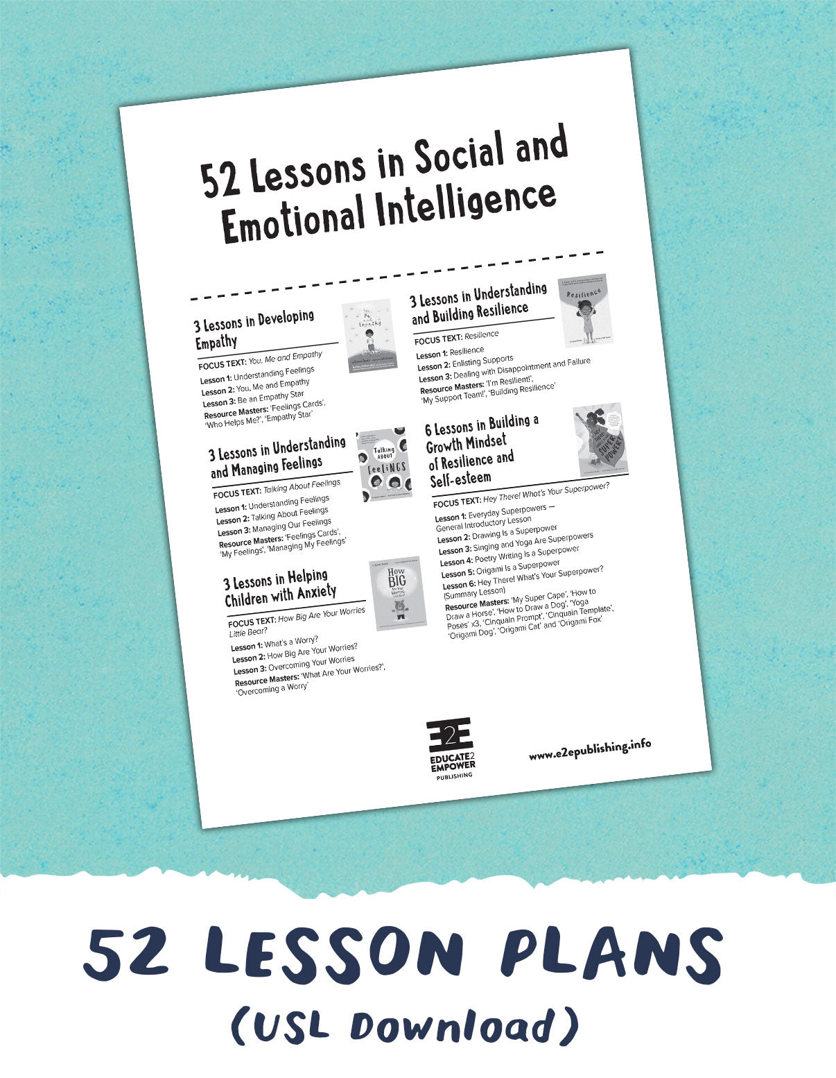 Social and Emotional Intelligence VALUE BUNDLE Lesson Plans