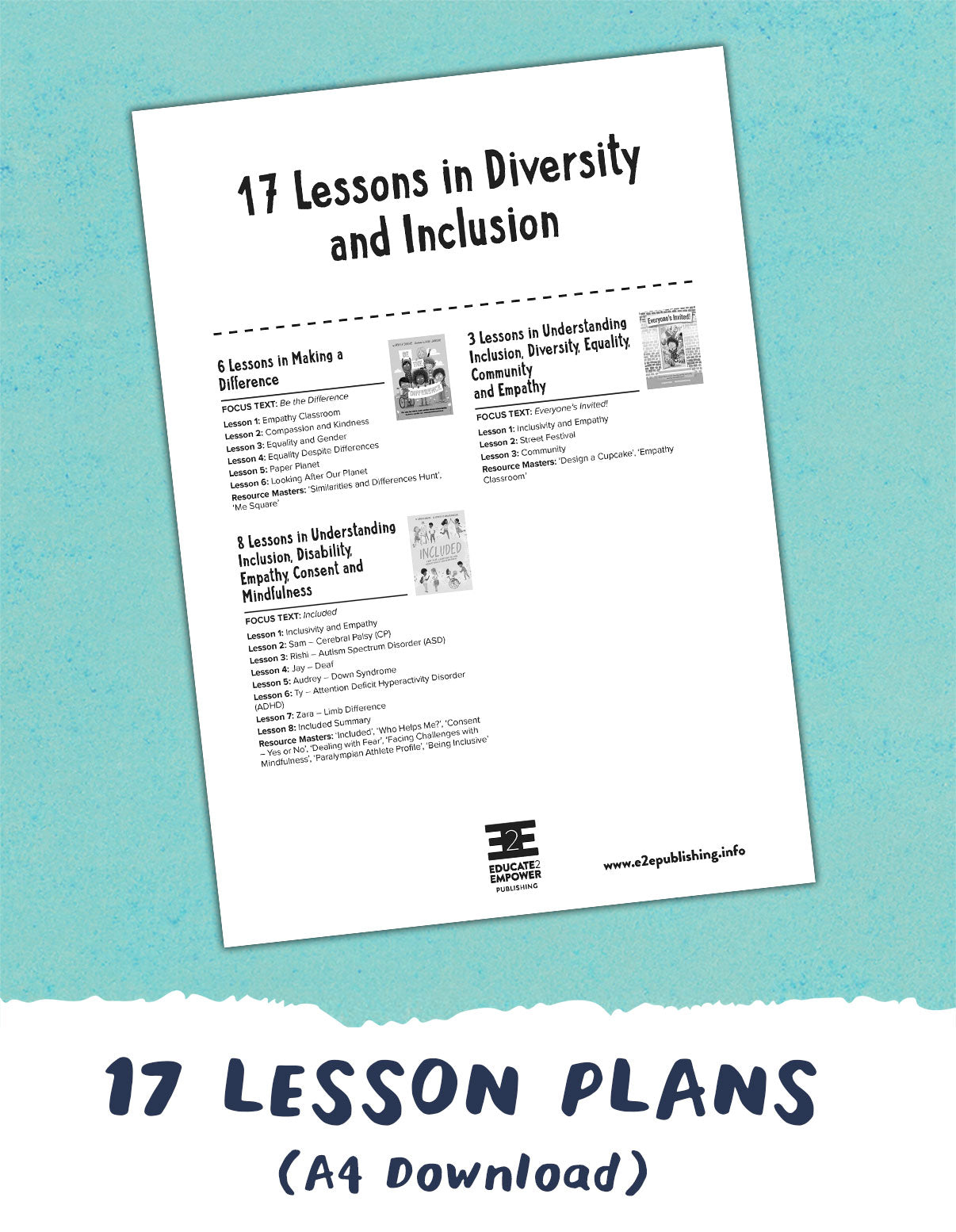 Lesson Plans for Value BUNDLES: Diversity & Inclusion