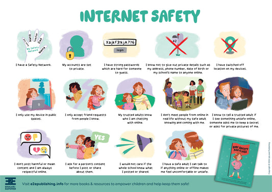Internet Safety Checklist for Kids - Free Poster & Activity Sheet