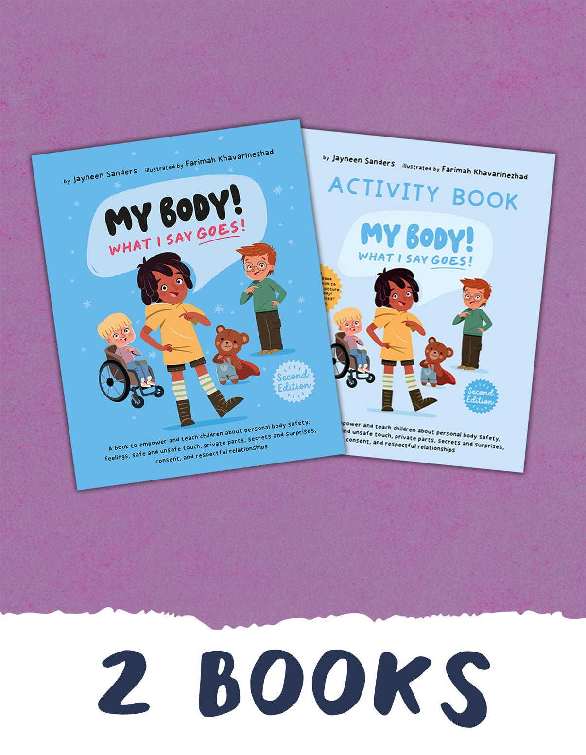 My Body! What I Say Goes! 2nd Edition Activity Book BUNDLE