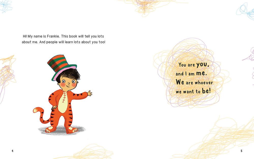 A page from the book 'Who Am I? I Am Me!' by Jayneen Sanders