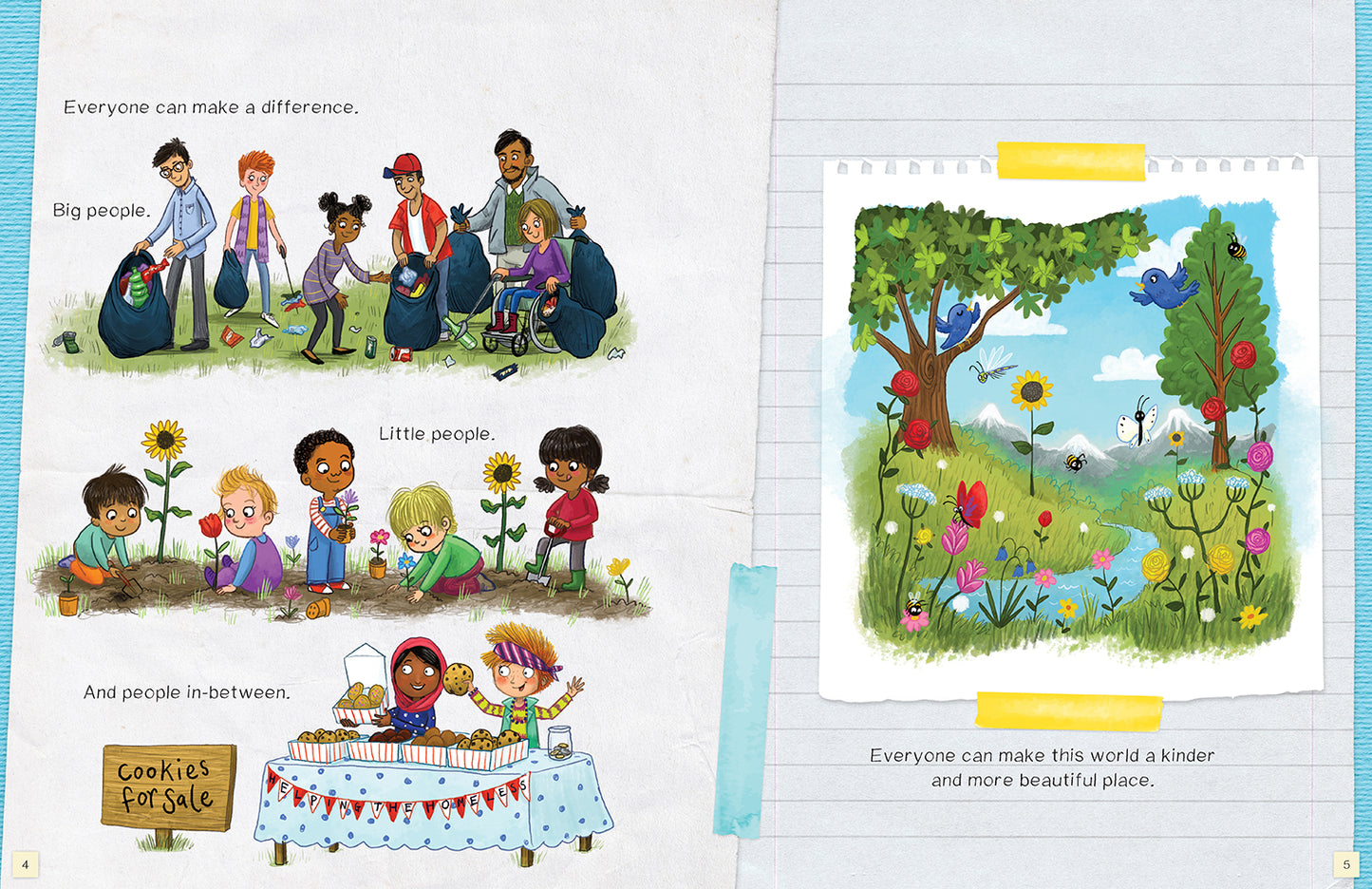 A page from the book 'Be the Difference' by Jayneen Sanders