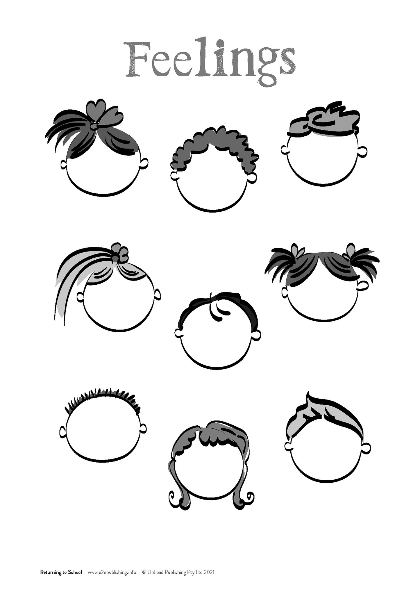 A children's educational activity sheet produced by Educate2Empower