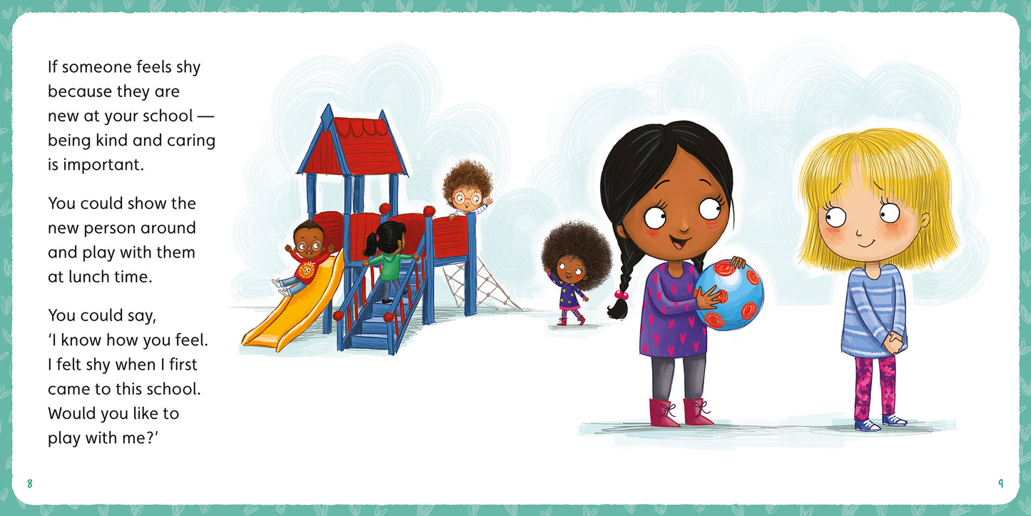 A page from the Little BIG Chats book 'Empathy' by Jayneen Sanders