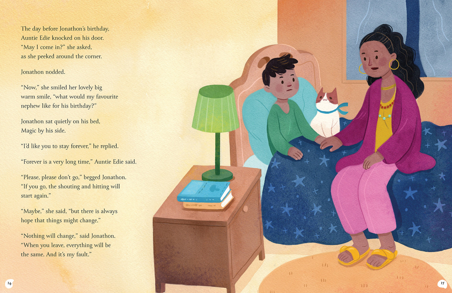 A page from the book 'Hope' by Jayneen Sanders