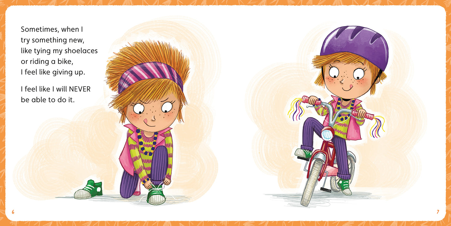 A page from the Little BIG Chats book 'I Always Try' by Jayneen Sanders