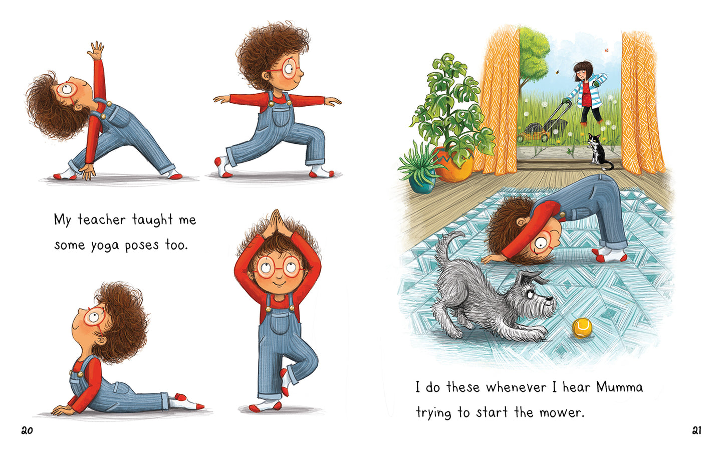 A page from the book 'I'm Calm' by Jayneen Sanders