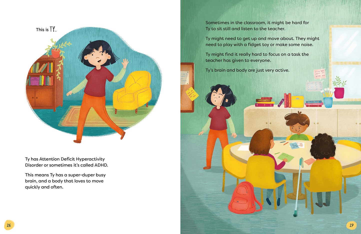 A page from the book 'Included' by Jayneen Sanders