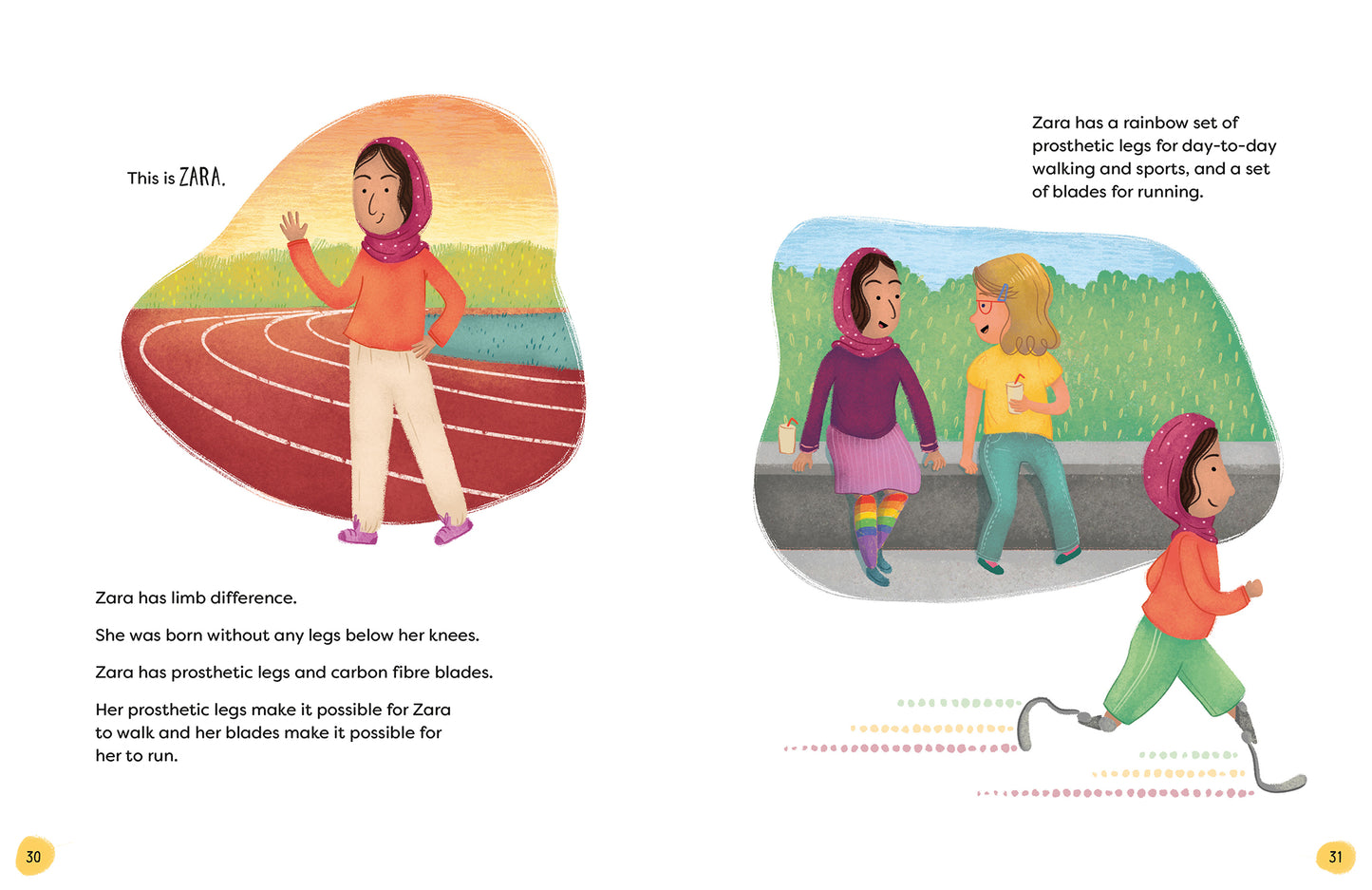 A page from the book 'Included' by Jayneen Sanders