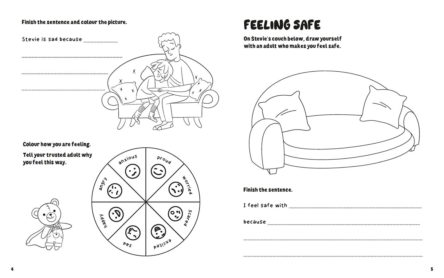 An example image of one of the lesson plan that compliment many of Educate2Empowers books.