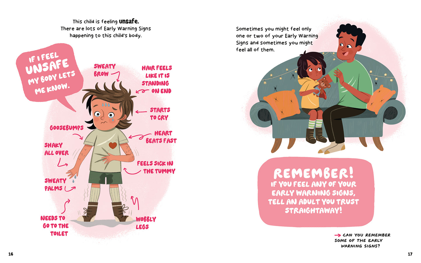 A page from the book 'My Body! What I Say Goes!' by Jayneen Sanders