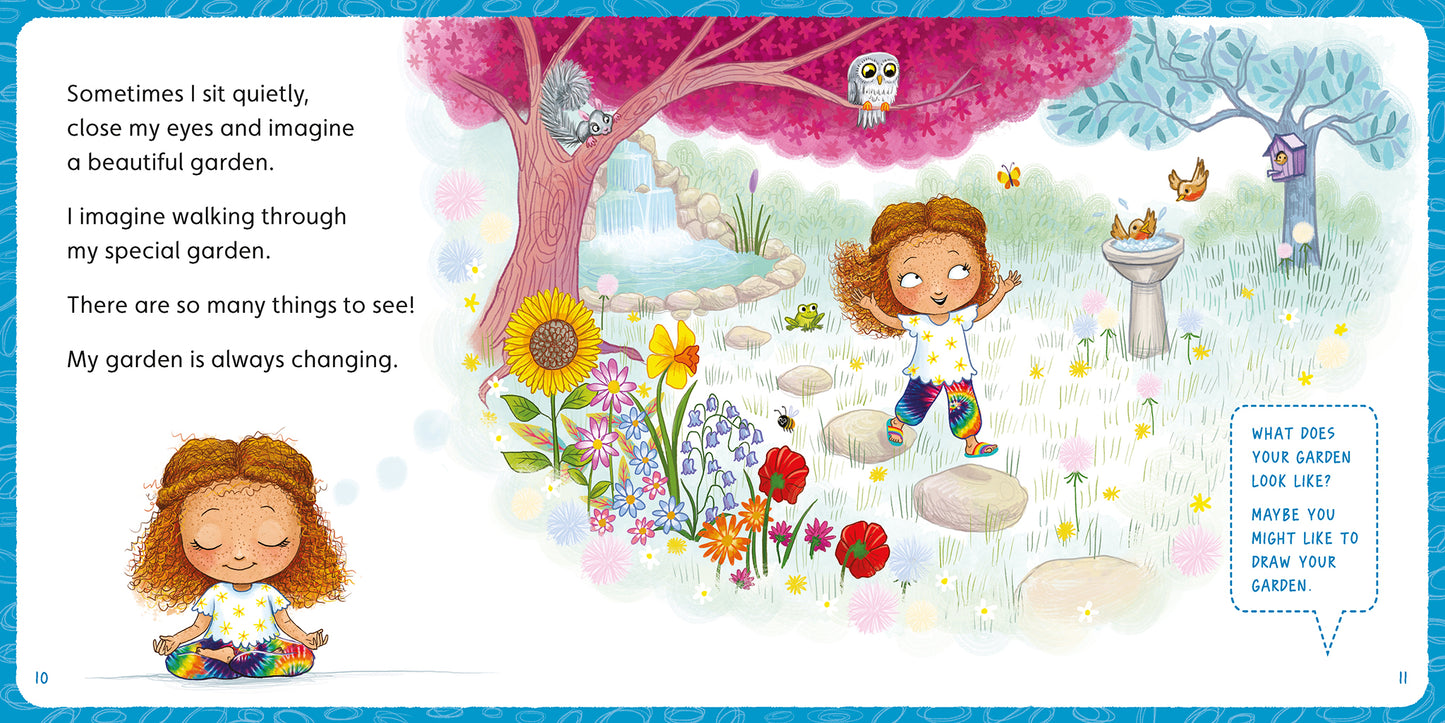 A page from the Little BIG Chats book 'Mindfulness' by Jayneen Sanders