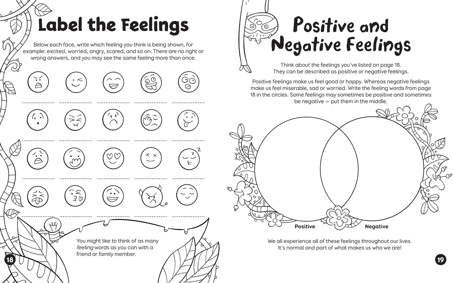 A page from the book 'My Mindfulness & Well-Being Journal'