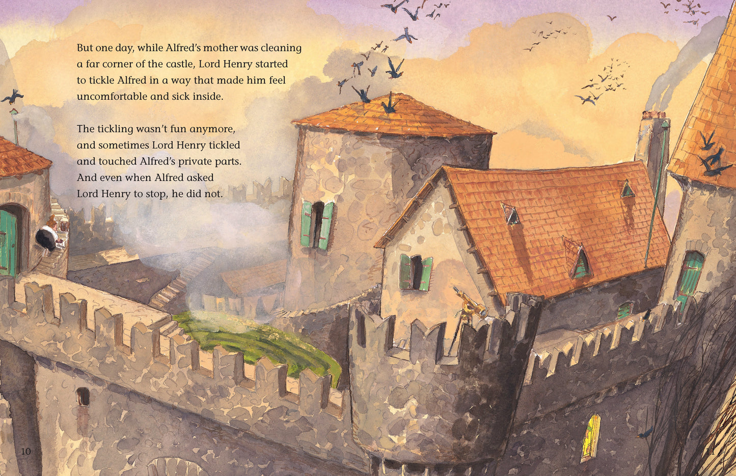 A page from the book 'Some Secrets Should Never Be Kept' by Jayneen Sanders