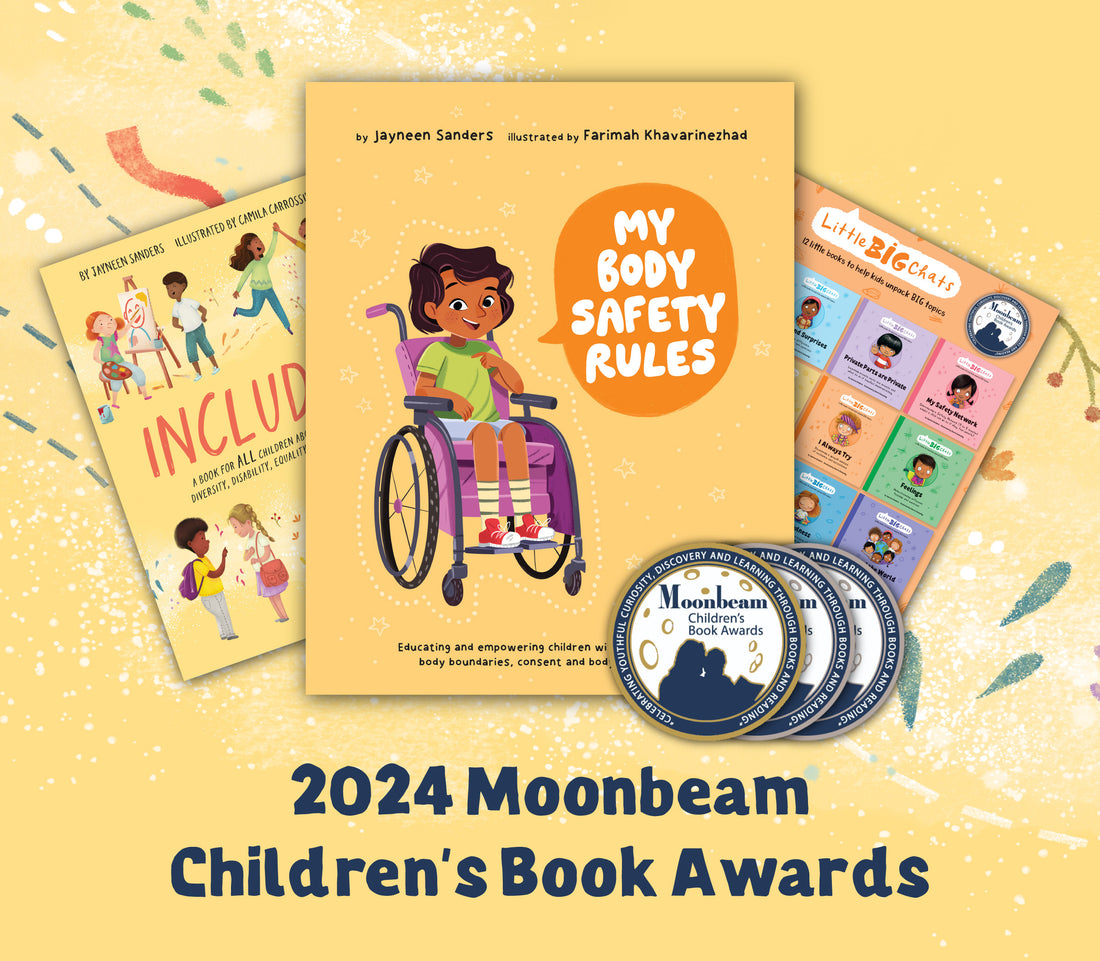 GOLD and SILVER in the 2024 Moonbeam Children's Books Awards