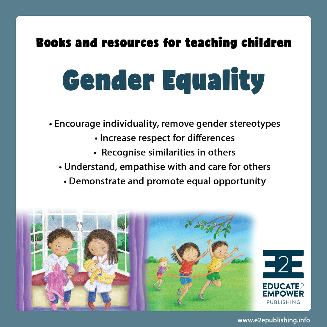 Teaching Children about Gender Equality — Books and Resources