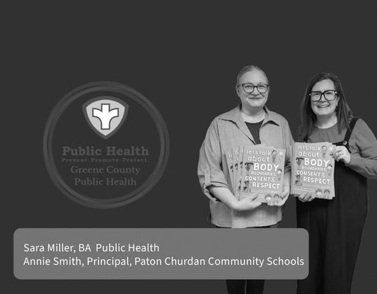 Greene County Public Health provides Let's Talk About Body Boundaries, Consent & Respect to 4th grade students.