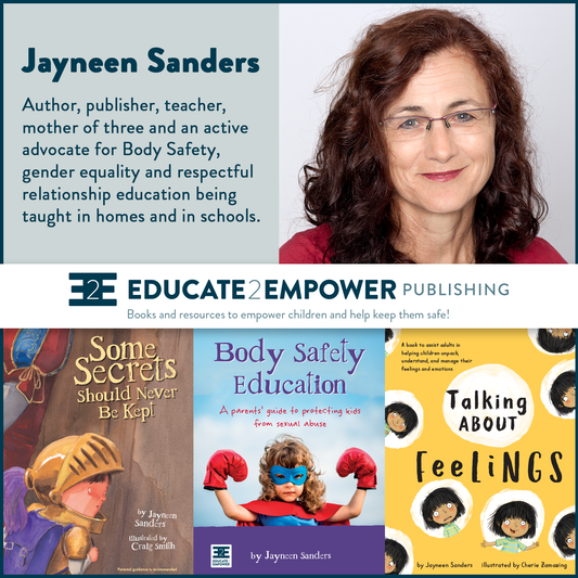 Children’s book author Jayneen Sanders interviewed on The Sue Atkins Parenting Show – Body Safety and other ways to Empower Children