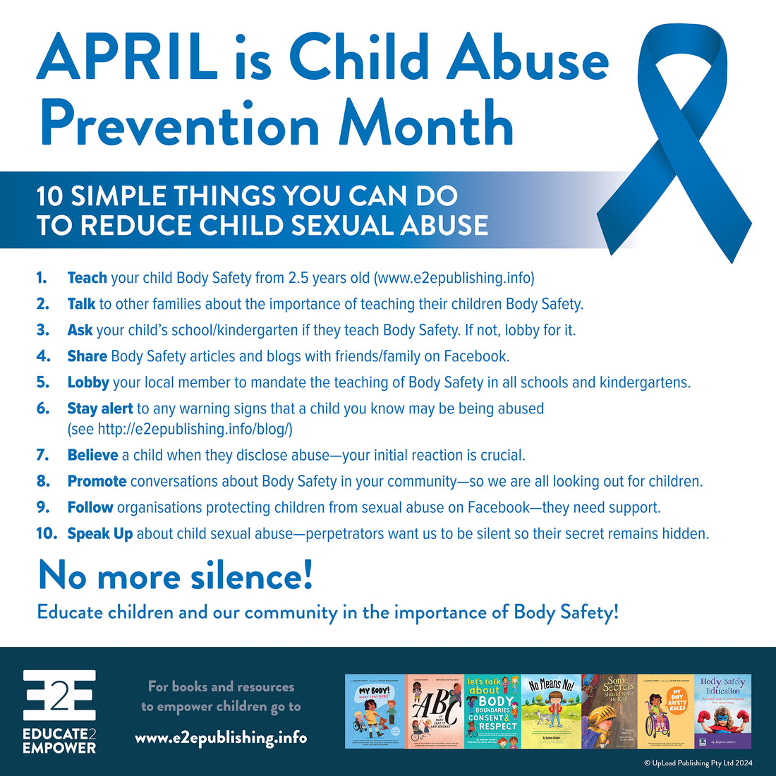 APRIL is Child Abuse Prevention Month