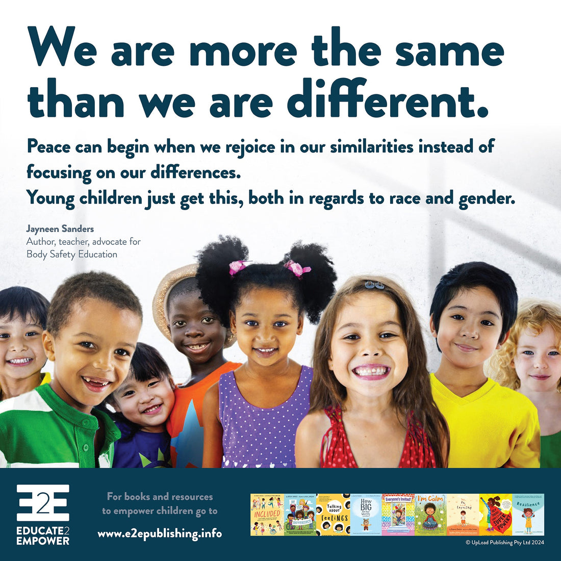 We are more the same than we are different.