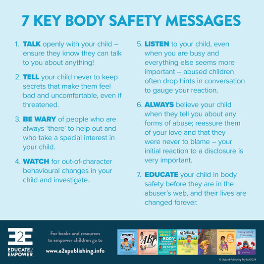 7 KEY BODY SAFETY MESSAGES