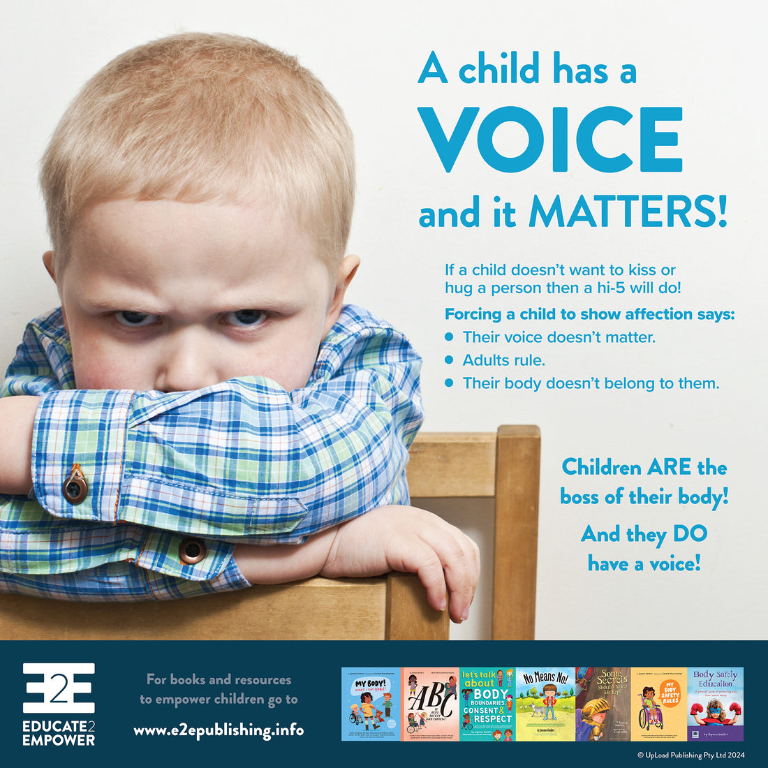 A child has a VOICE and it MATTERS!
