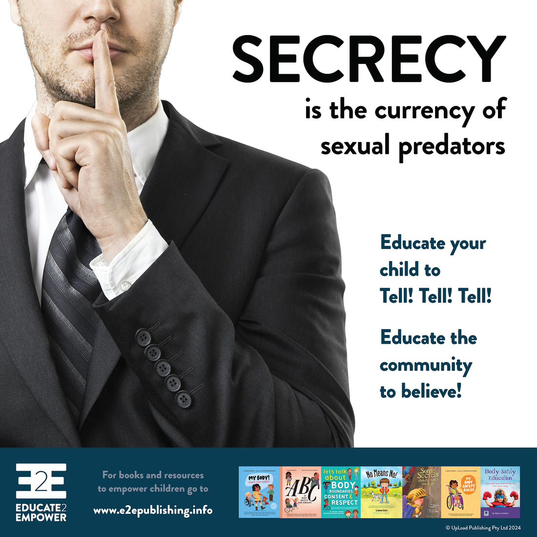 SECRECY is the currency of sexual predators