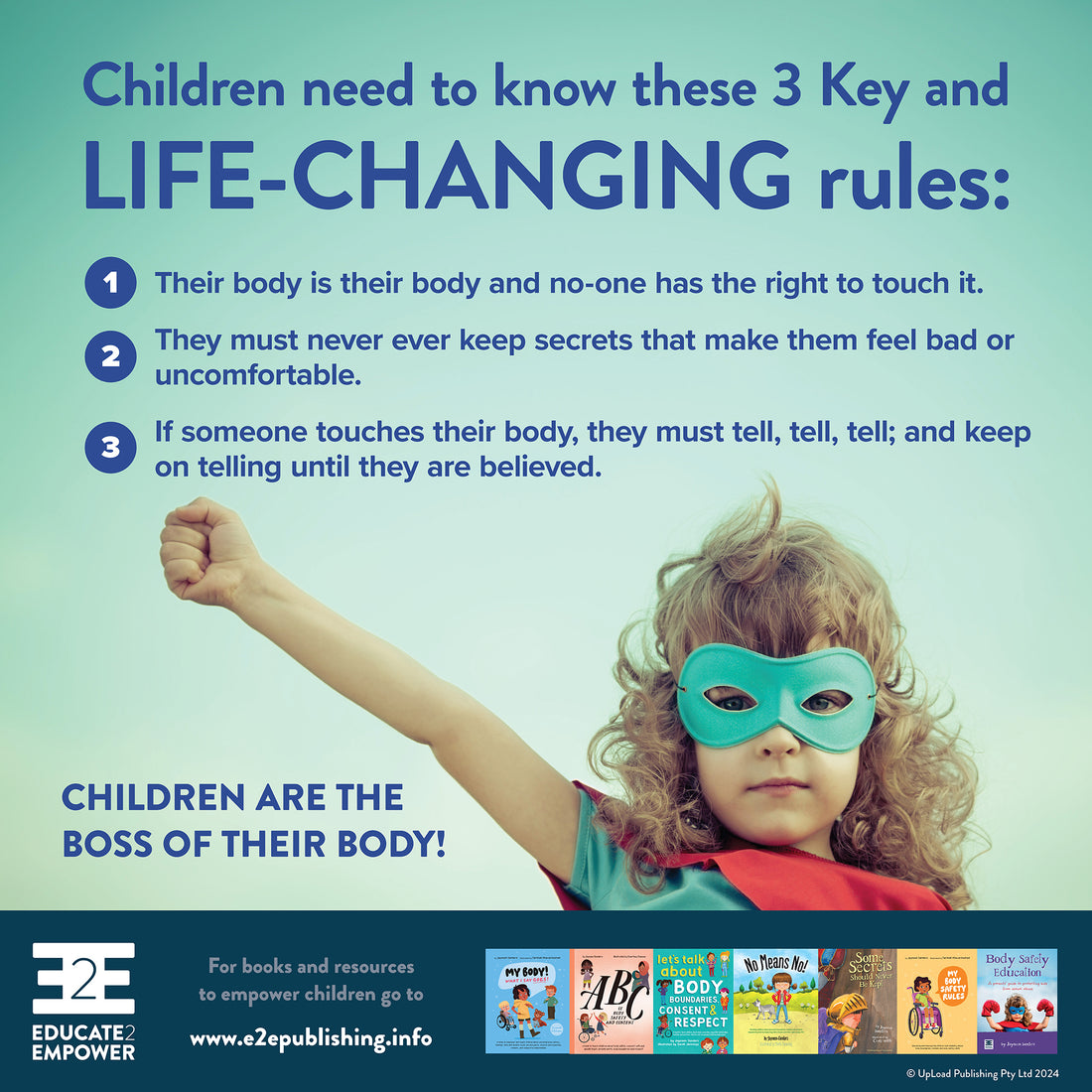 Children need to know these 3 Key and LIFE-CHANGING rules