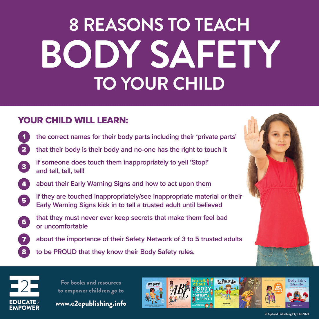 8 REASONS TO TEACH BODY SAFETY TO YOUR CHILD
