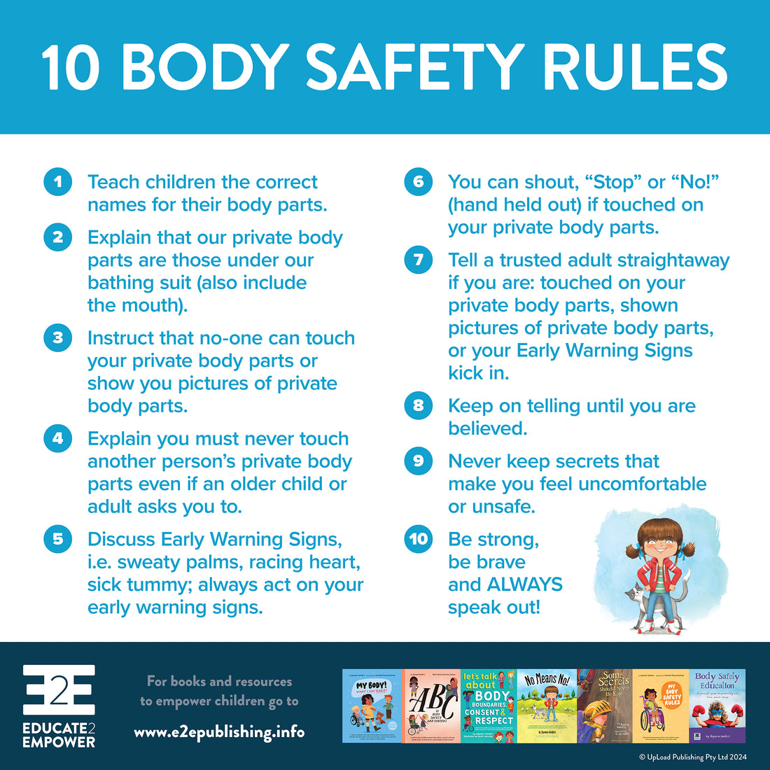 10 BODY SAFETY RULES