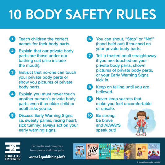 10 BODY SAFETY RULES