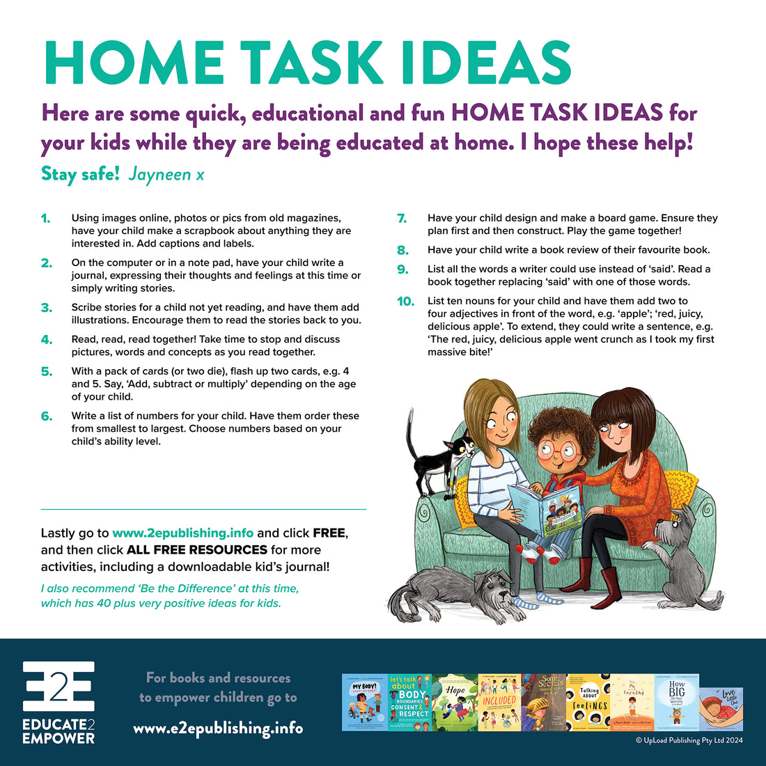 Home Task Ideas