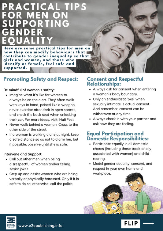 Practical Tips for Men on Supporting Gender Equality
