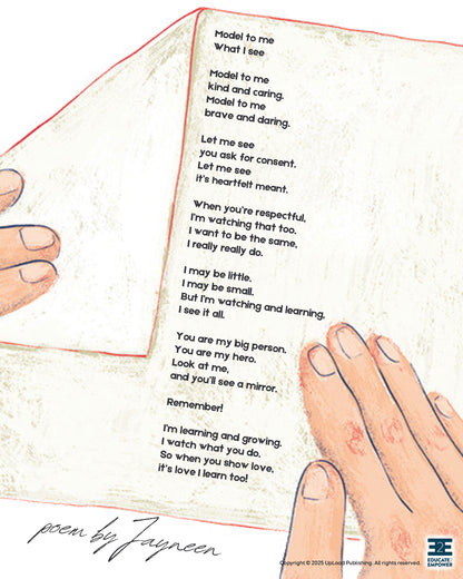 Model to Me What I See - A poem by Jayneen Sanders