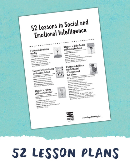 Social and Emotional Intelligence VALUE BUNDLE Lesson Plans