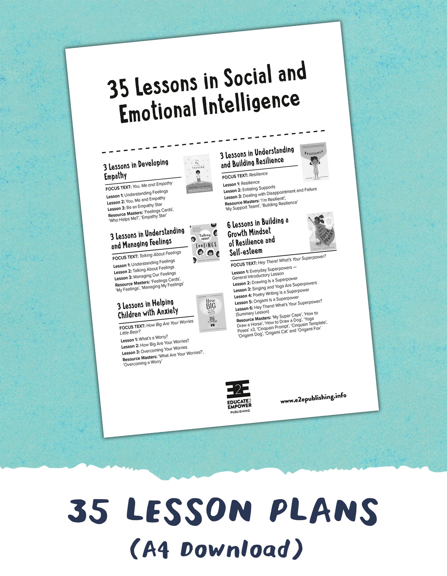 Social and Emotional Intelligence VALUE BUNDLE Lesson Plans