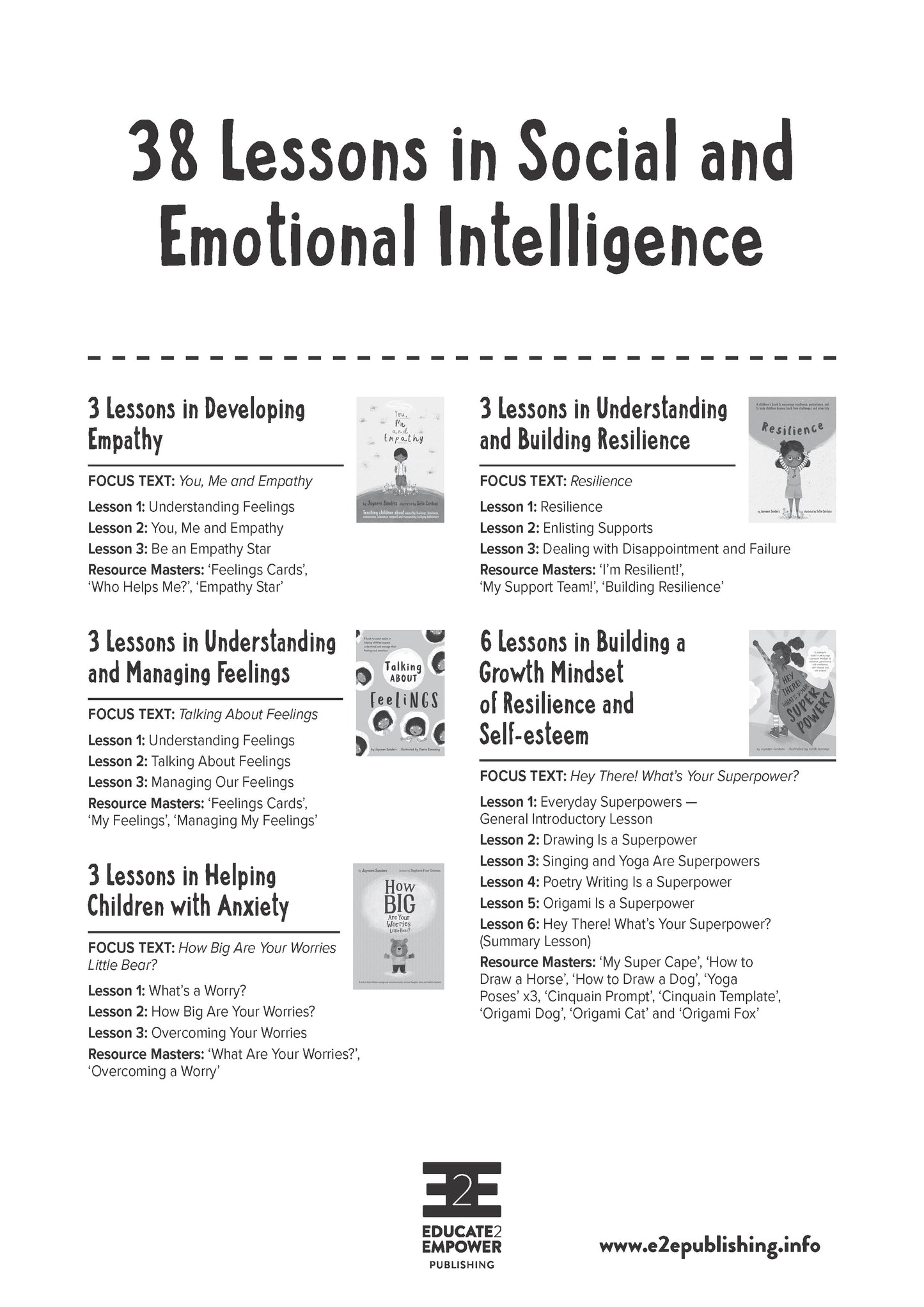 Social and Emotional Intelligence VALUE BUNDLE Lesson Plans