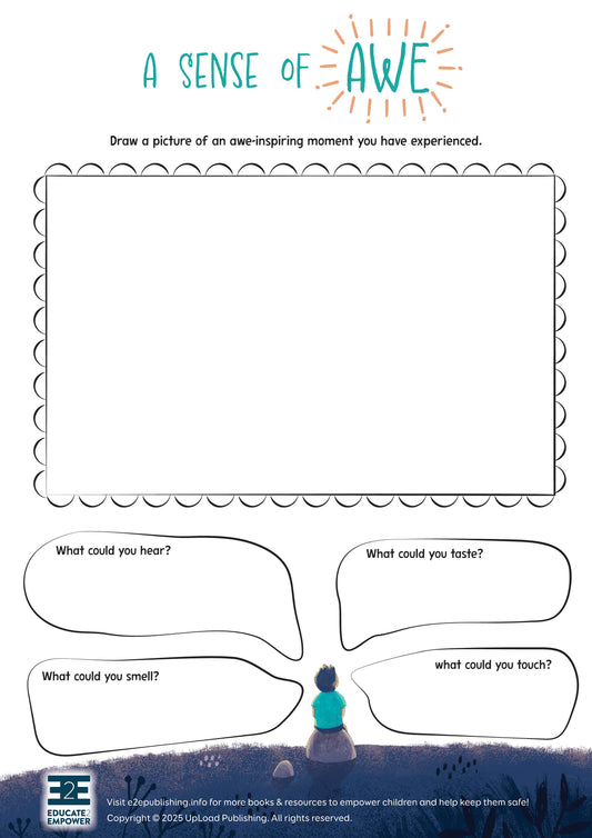 A Sense of AWE -  FREE Activity Sheet