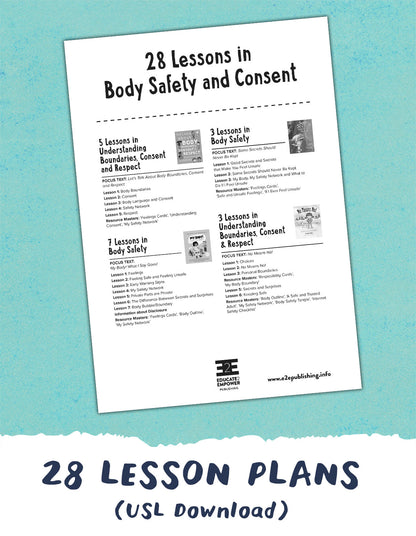 Body Safety & Consent VALUE BUNDLE Lesson Plans