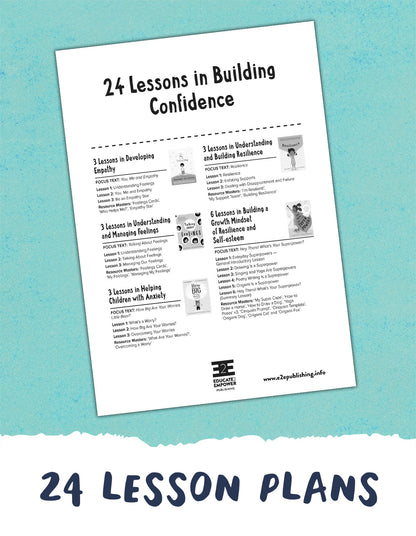Lesson Plans for Value BUNDLES: Building Confidence