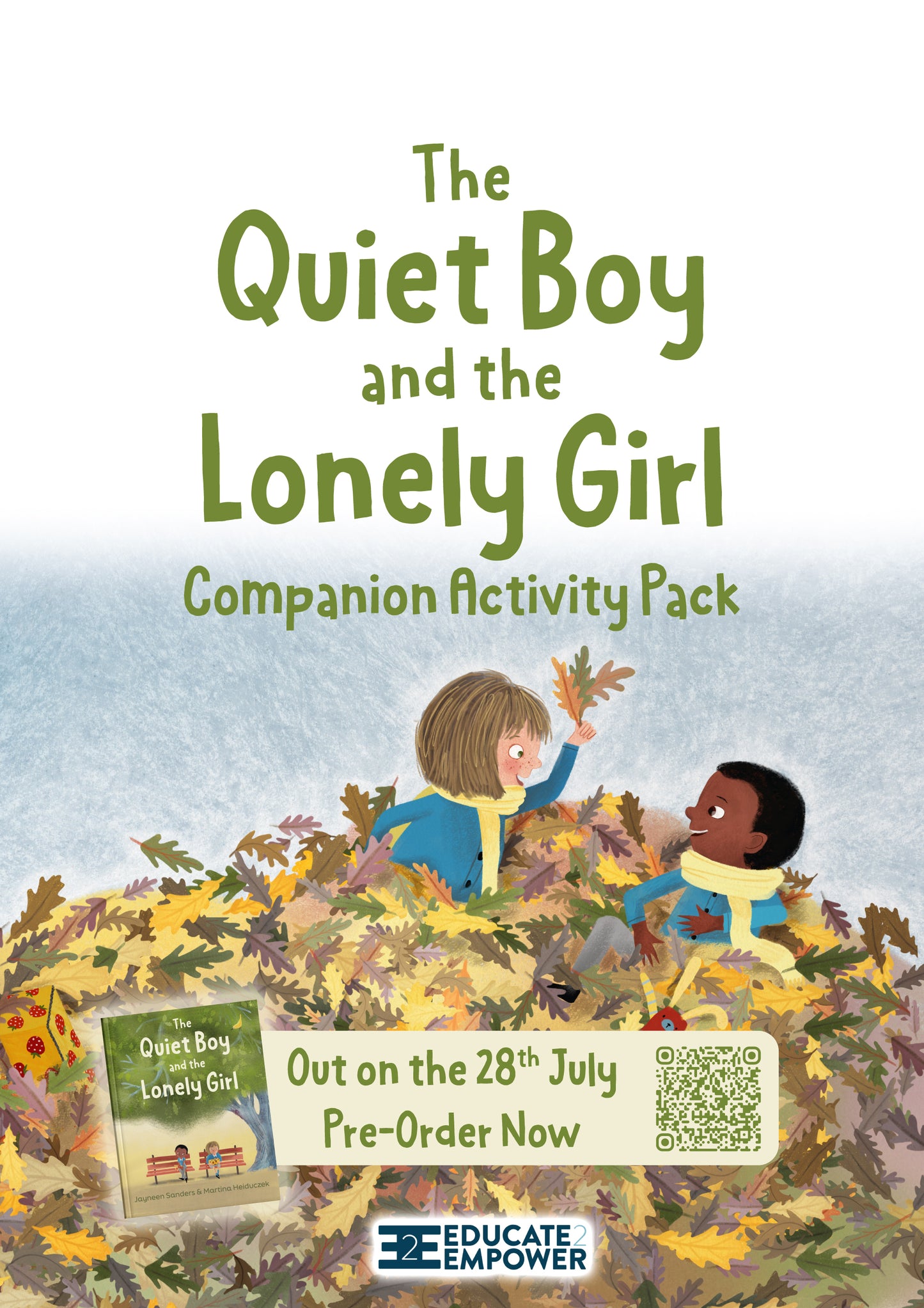 The Quiet Boy and the Lonely Girl - Companion Activity Pack