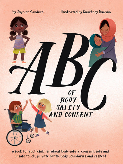 The cover of the book ‘ABC of Body Safety and Consent’ by Jayneen Sanders.