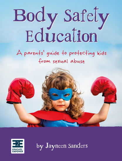 The cover of the book ‘Body Safety Education’ by Jayneen Sanders.