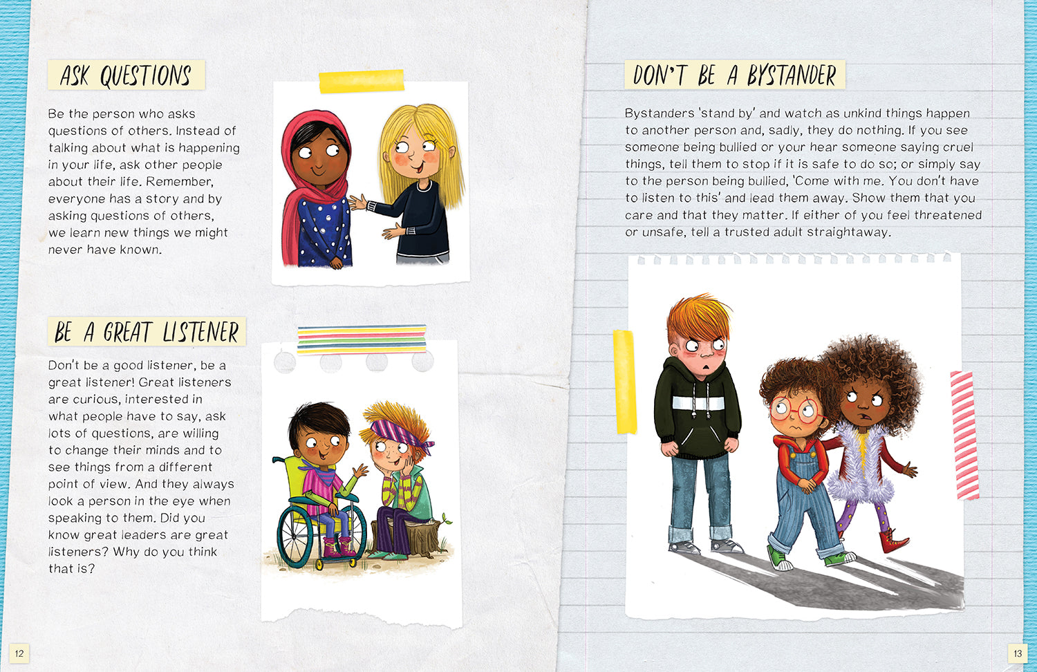A page from the book 'Be the Difference' by Jayneen Sanders